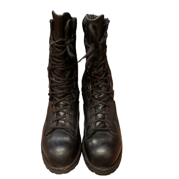 Matterhorn Women Gore-Tex Leather Combat Boots Steel ToeThinsulate USA Vibram 8M